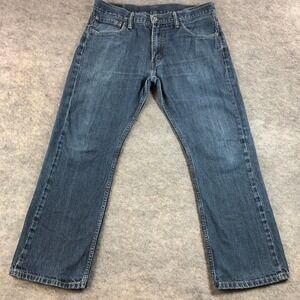 Levi 527 Mens 36x30 Blue Denim Straight Leg Jeans